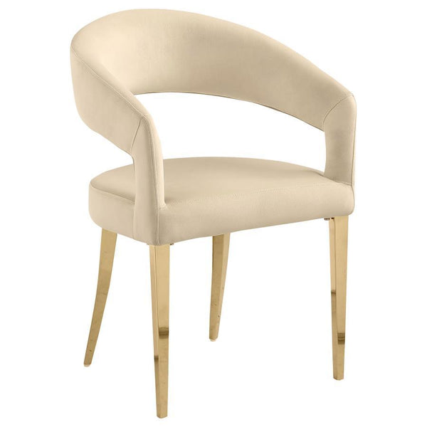  airy ambiance. The chairs are padded with foam
