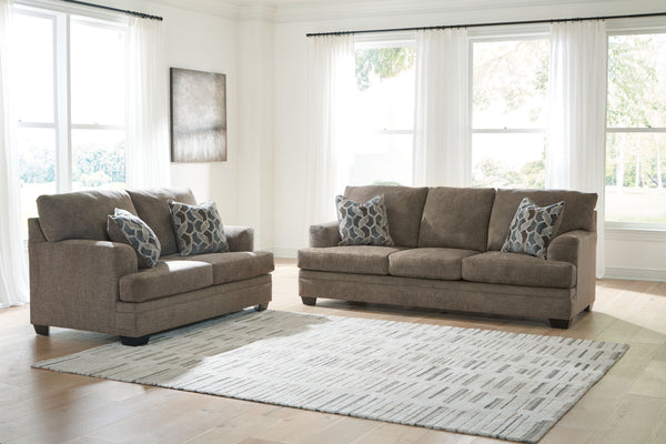 This living room set feels every bit as good as it looks. Ultra-soft upholstery enhances your comfort, making it a delightful place to unwind. Whether you-'re enjoying a quiet evening alone or chilling with friends, this piece promises to be the perfect b