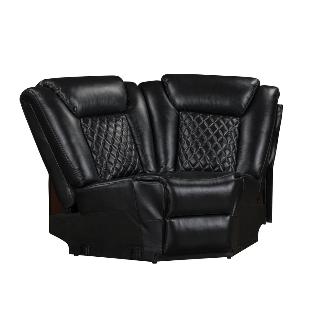 Orion II - Wedge - Black<br/><br/><b>Product Features</b><ul><li>Includes: 1 Wedge</li><li>Exceptional Durability: Interior frames are expertly crafted using a combination of premium hardwoods and high-quality manufactured wood, ensuring unmatched strengt