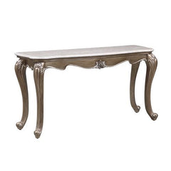 KD Legs Marble Table Top Thickness: 25mm<br/><br/><b>Product Features</b><ul><li>Scrolled ornamental details</li><li>Queen Anne Legs</li><li>Curved Apron</li><li>Marble Top</li><li>Gold Trim Accent</li><li>Case: 1Pc/1Ctn</li><li>Finish: Marble Top & Expre