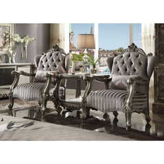 KD, Square End Table â€¢ Open Compartment: Bottom Shelf â€¢ Wooden Top â€¢ Oversized Scrolled Legs & Shelf Apron: Poly Resin with Antique Contrast Finish<br/><br/><b>Product Features</b><ul><li>Case: 1Pc/1Ctn</li><li>Finish: Antique Platinum</li><li>Style
