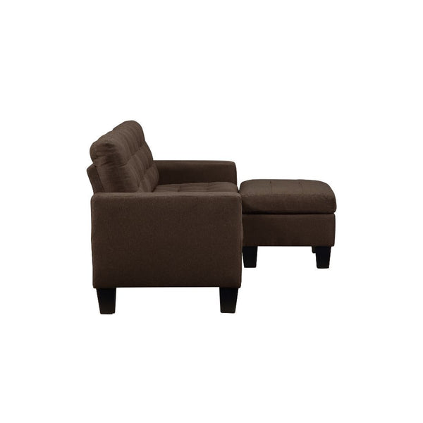  as well as the reliable pocket coil seat construction and clean square track armrests. This new model features beautif