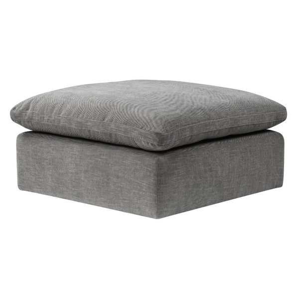 Naveen - Modular Ottoman - Gray Linen
