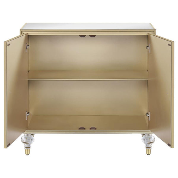  inset with a champagne diamond pattern. The shimm