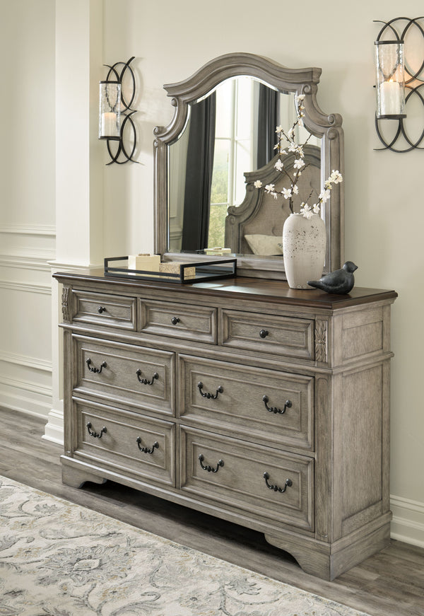 Lodenbay - Antique Gray - 6 Pc. - Dresser