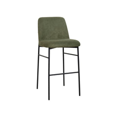 The Erik Bar Chair set offers a perfect combination of modern comfort and sleek design, ideal for any contemporary space. Each set includes two bar chairs with fully upholstered, elegantly curved seats and backs, delivering both a stylish flair and except