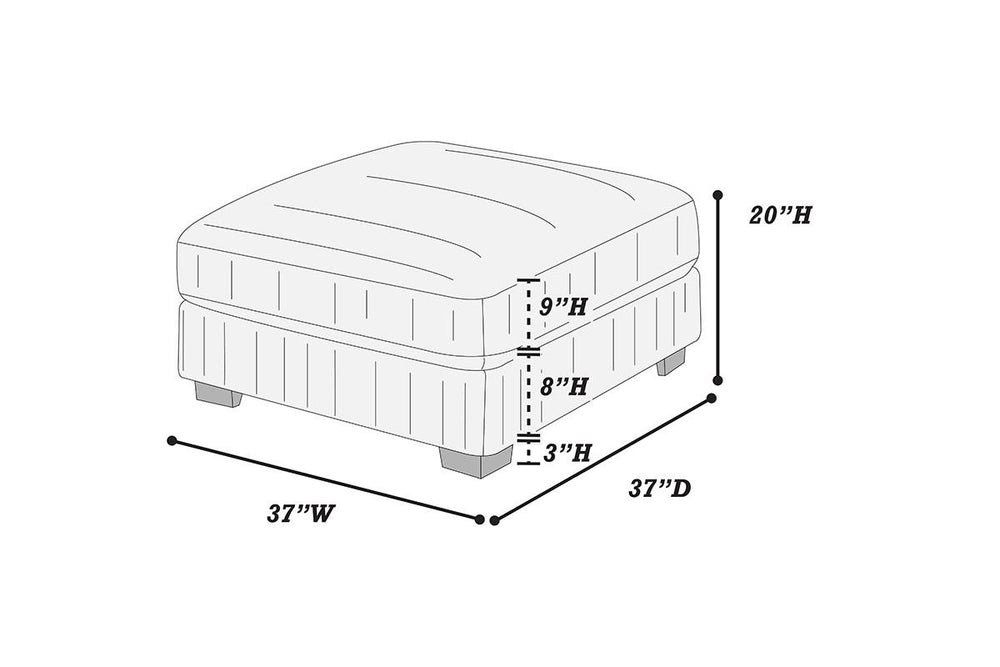  F8997 Ottoman