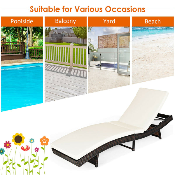 Equipped with thick cushion---D17 sponge filling and non-woven fabric cover <br>Use hoop and loop fastener to attach the cushion to the chair <br>The cushion cover is detachable and washable. <br>The backrest has 5 adjusting levels  height options from 16