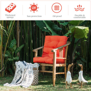 Superior sponge offers comfortable and soft sitting experience for you <br>Woven suede bedford cord provides smooth feeling and extra comfort <br>Convenient for you to suit different furniture with three-fold design <br>High quality string ties are not ea