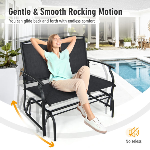Don't place it outside in rainy days <br>Simple  Functional And Stylish <br>Sturdy  Firm And Durable to keep a long time use <br>Comfortably Seats For Two People <br>Offers Comfortable And Relaxation <br>Suitable For Both Indoor And Outdoor <br>4 Fixed Ch