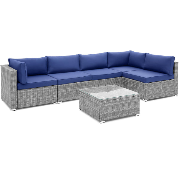 The whole patio set will be delivered in 3 packages so the arriving time may vary <br>Screw bag is in box 1 <br>Comfortable to sit with soft seat and back cushions <br>Zipper design makes the cushion covers easy to remove and wash <br>Super sturdy and hea