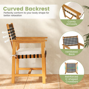 Â Please avoid leaving it outdoors in the rain to extend its lifespan<br>Â Includes a table  a bench   and 4 armchairs  elevate your outdoor gatherings<br>Â Crafted of solid acacia wood  warp-resistant  sturdy and reliable  built to last<br>Â With delicat
