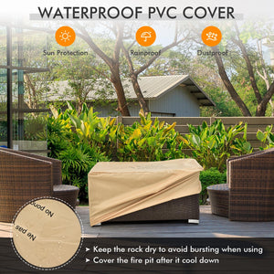 4 boxes delivery  arrival time may vary<br>Soft padded cushions for ultimate comfort<br>Remove the cushion covers for easy cleaning<br>40 000 BTU heat output for efficient heating<br>Easy to operate with the simple ignition system<br>Use the fire pit tabl