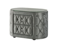 Discover the pinnacle of luxurious comfort and innovative design with our premium night stand, a true centerpiece to any modern bedroom sanctuary. Elegantly crafted with a plush, tufted upholstery, this night stand combines sophisticated style with unpara