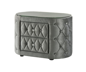 Discover the pinnacle of luxurious comfort and innovative design with our premium night stand, a true centerpiece to any modern bedroom sanctuary. Elegantly crafted with a plush, tufted upholstery, this night stand combines sophisticated style with unpara
