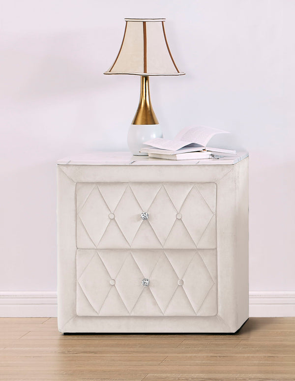 Annabelle - Nightstand - Ivory