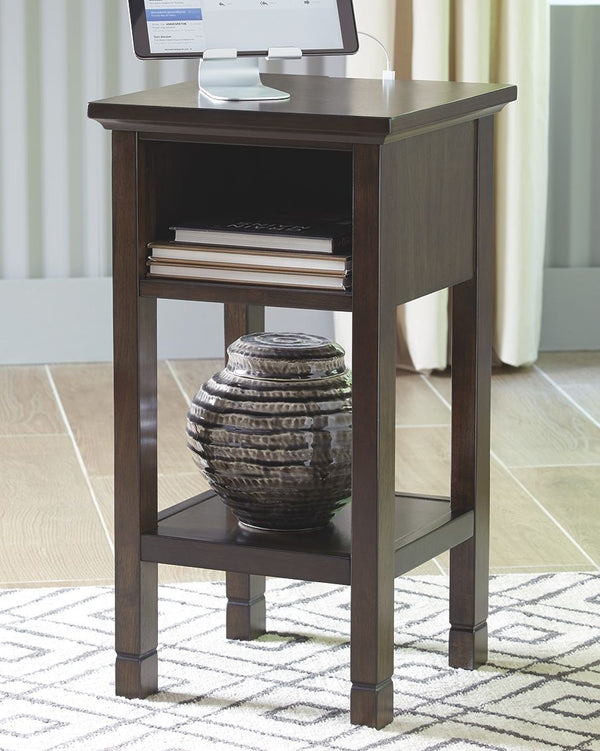  elevating the silhouette with elegance. Clean lines maintain the contemporary aesthetic you crave. The open cubby and bottom shelf provide storage for essentia