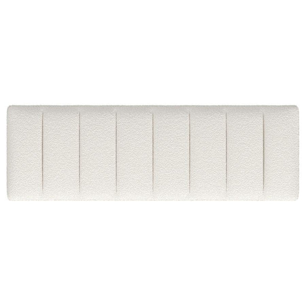 Mesa - Boucle Upholstered Tufted Accent Bench - Vanilla