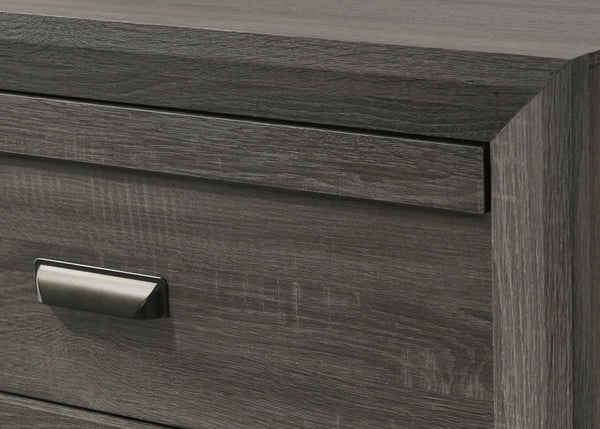 Valor - King 4 Piece Bedroom Set - Gray