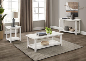 Payne - Wood Entryway Sofa Console Table - White