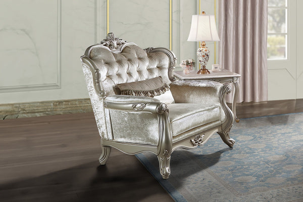 Monique - Chair - Pearl Silver