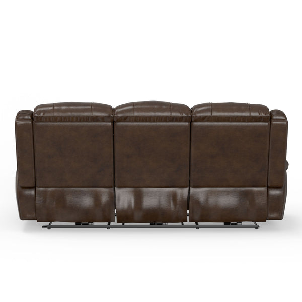 Eclipse - Power Reclining Sofa And Recliner - Florence Brown