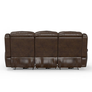 Eclipse - Power Reclining Sofa And Loveseat - Florence Brown