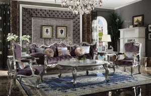 The Picardy sofa collection brings the influence of European antiques to life with traditional carvings, detailed looping, and gorgeous antique finish. The hand applied finish enhances the beauty of the detailed woodwork and carvings. The sofa features ca