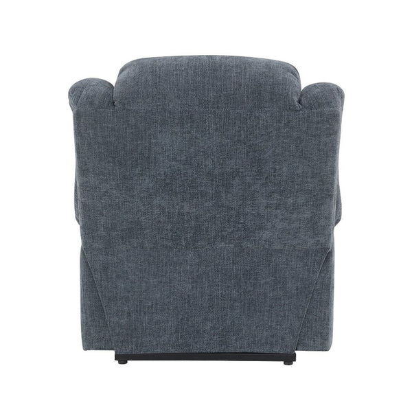 Omarion - Power Recliner With Lift & Heating & Massage - Blue