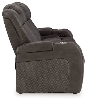 Fyne-Dyme - Shadow - 2 Pc. - Power Reclining Sofa