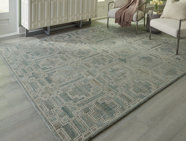 Jossland - Green / Iory - Large Rug