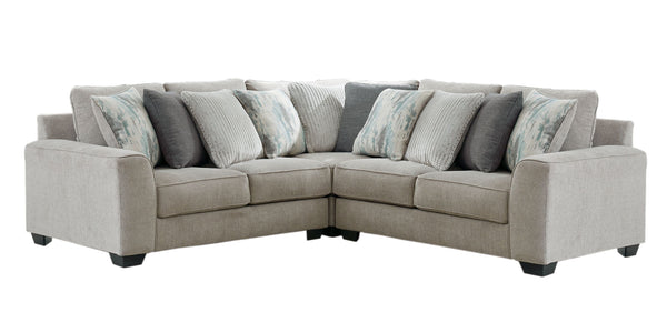  this decidedly contemporary sectional is dressed to impress with wedge-cut track armrests and box cushions for a minimalist chic aesthetic. Mu
