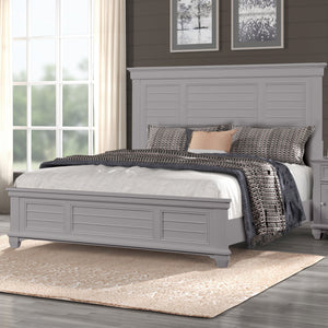 Jamestown - 6/6 Eastern King Bed - Gray