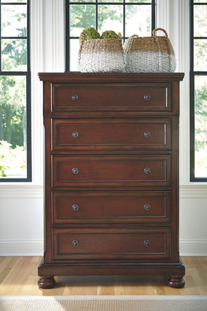 Porter - Rustic Brown - 6 Pc. - Dresser