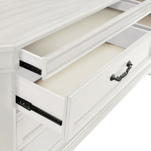 Lyndhurst - Dresser & Mirror - White