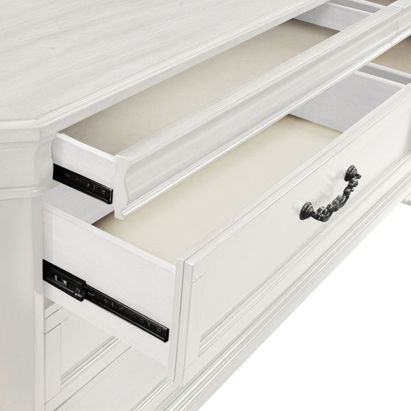 Lyndhurst - Dresser & Mirror - White