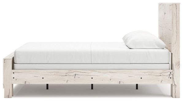 Lawroy - Light Natural - Queen Panel Bed