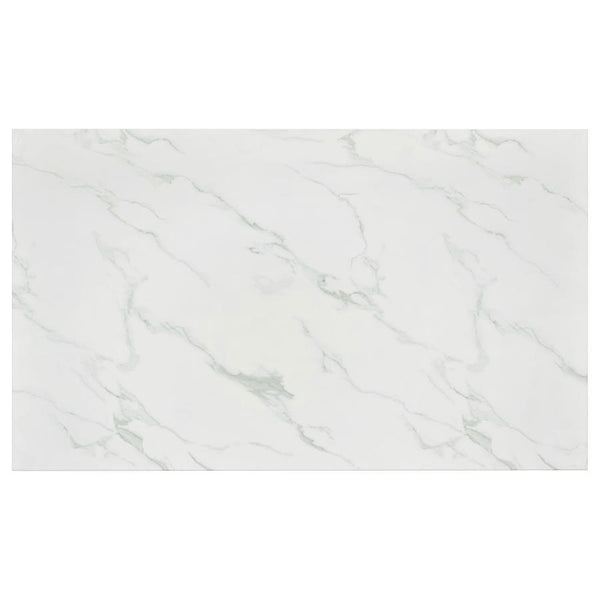  marble top for a luxurious design that-'s sure to impress. The table base is made with top-quality metal in a gleaming chrome finish t
