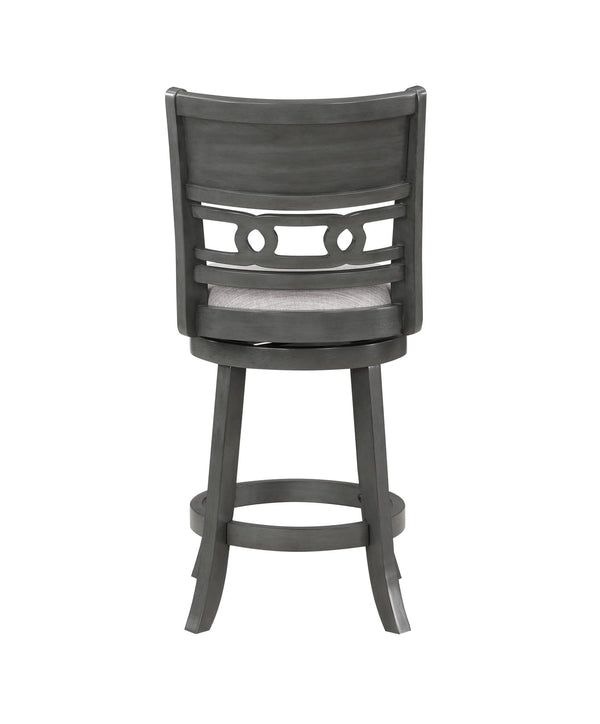Gia - Swivel Counter Stool - Gray