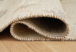 Calkin - Linen / Gray / Caramel - Medium Rug