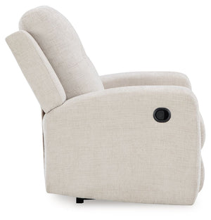 Danum - Stone - Zero Wall Recliner