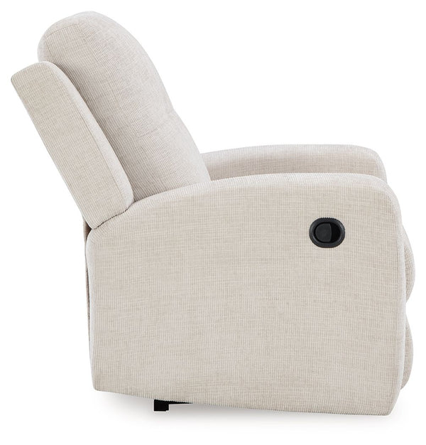 Danum - Stone - Zero Wall Recliner