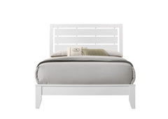 Evan - Full Bed - White
