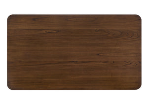 Salerno - 5 Piece Dining Room Set - Brown