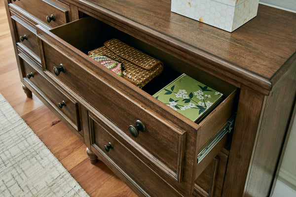 Sturlayne - Brown - Dresser And Mirror