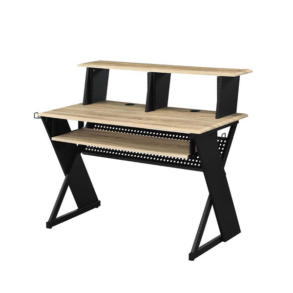  the dek can securely hold all your equipment and gear. The shelf can be used to mount a monitor and speakers.