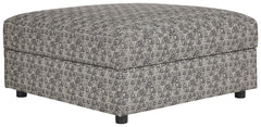 Make way for high style and indulgent comfort with this ottoman with storage. The plushly cushioned, removable top reveals loads of hideaway space for seasonal storage or last-minute cleanups. The ottomanâ€™s generous scale makes it ideal as a relaxed â€œ
