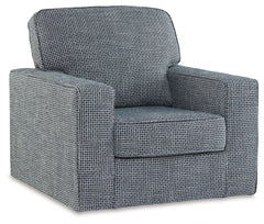 Invest in day-to-day comfort and style with this swivel chair. Decorated with crosshatch-patterned upholstery, the accent piece helps to create an extra-cozy look in your living room or reading nook. And its inviting, versatile design pairs with a variety