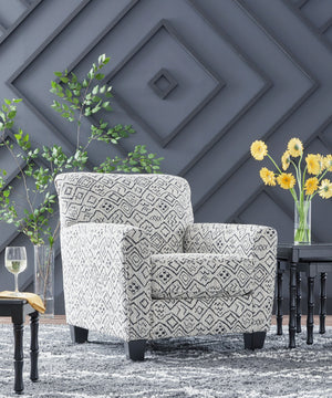  the eye-catching piece stays versatile enough to pair with existing seating. Stage it with another chair to creat