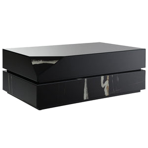  these tables bring a touch of luxury to any living space. The unique combination of reflectiv